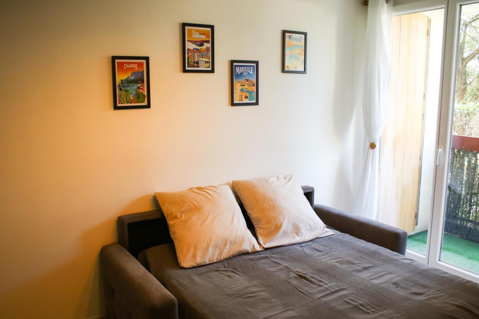 Le Niou, Appartement Avec Parking Gratuit Marseilles Buitenkant foto